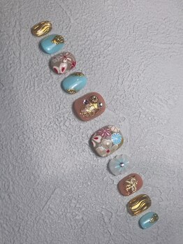 エーエムネイル(Am:nail)/成人式オーダーチップ