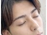 【新規・平日10時~16時】メンズ眉毛デザインWAX&眼精疲労ケア(10分) ¥4800