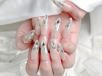リンネイル 新大久保店(Rin Nail)/#シンプルネイル #付け放題