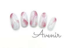 アヴィニール 表参道(Avenir)/マーブルストーン　ネイル
