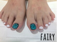 フェアリー(Fairy)/ワンカラー+親指アート &nbsp;by藤田