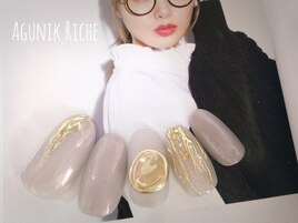 【ニュアンスネイル】