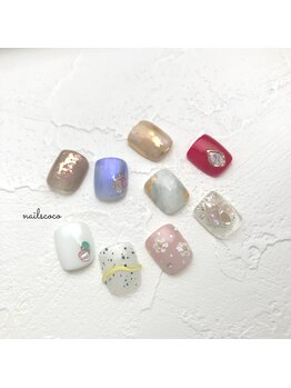ネイルズ ココ(nails COCO)/限定☆親指アート
