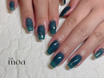 モア(moa)/ワンカラー クリアネイル