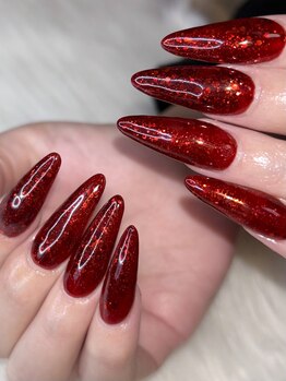 ビーネイル(be Nail)/レッドワンカラー☆