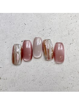 ネイルアンドまつげ リュフェール 五反田(Nail Lufaire)/マグネットプッチネイル