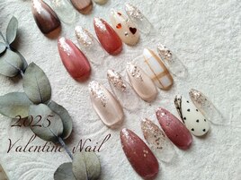 バレンタインネイル♪