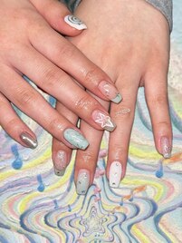 個性派ネイル
