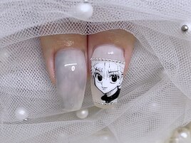 痛ネイル 推しネイル