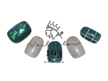 イチキューサン(193)/オフ込み 定額ネイル ￥7700