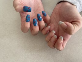 お洒落バレンタインネイル