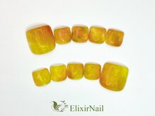 エリクサーネイル 池袋(Elixir Nail)/フットやり放題/クーポン使用