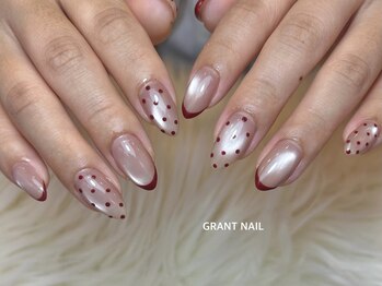 グラント ネイル 泉佐野店(GRANT NAIL)の写真/低価格帯＆通いやすいサロン♪最新デザイン～お任せなんでも対応致します◎手元から洗練された大人女性へ。
