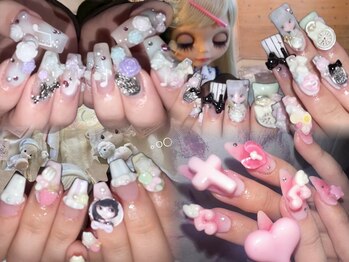 nailsalon heaven 渋谷店の写真/個性派ネイル/韓国/ガーリーネイルなど…手描きアートや美フォルムが得意なスタッフが在籍♪