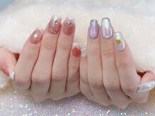 バーロ ビューティールーム(Balo Beauty Room)/キラキラ韓国ネイル　三軒茶屋