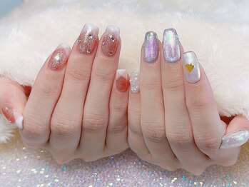 バーロ ビューティールーム(Balo Beauty Room)/キラキラ韓国ネイル　三軒茶屋