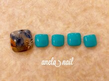 アネラネイル(anela nail)/持込デザインOK/親指2本アート