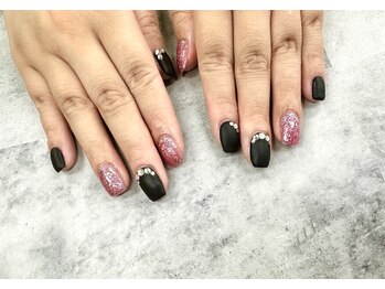 ケーエヌ(KN)/マット×ラメ