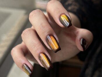 ミニョン 北堀江(mignon)/キラキラマグネットネイル