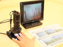 サロンド ルリコ サン(Sun)の雰囲気（水素吸入前後にご自分の血流のを確認することができます♪）