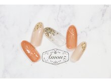 アモウズ(Amouz)/定額【テーマ:陶器ネイル】1