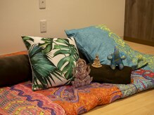 パキラの雰囲気（タイ式マッサージ部屋です。可愛いぞうさんがお迎えしてます。）