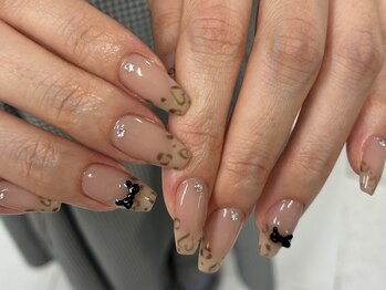 クムネイル 経堂(kkum nail)/leopard nail