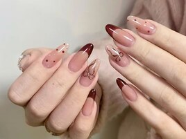 クリスマスネイル