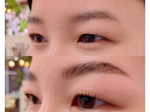 ヒロノヒガシヤマ(HIRONO higashiyama)の雰囲気（東山店／美容室併設のeye & brow salon）
