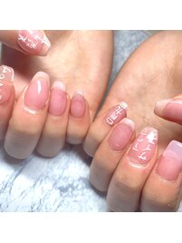 文字ネイル☆