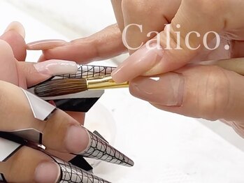 キャリコ(calico)の写真/技術光る、長さだしが得意なサロン。美爪になれる''スカルプ''をご提供♪学割クーポンもご用意あり◎