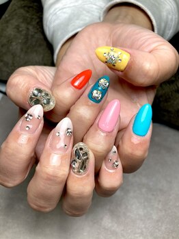 ラキネイル(LAKI Nail)/カラフルネイル