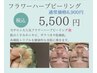 【回数券・通い放題お持ちの方限定】フラワーピーリング