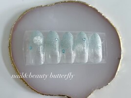 定額デザイン/結晶ネイル