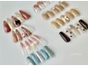 【ハンド】長さだし10本+ワンホン★パーツ定額ハンド