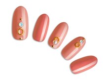 プラスネイル 北千住東口店(PLUS NAIL)/【760】シンプル×パーツ￥6,589