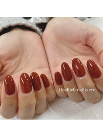 ワンカラーネイル4500円