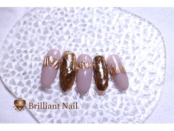 ブリリアント/秋のコレクションネイル