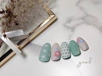 ワイネイル(Y.nail)/和柄デザイン