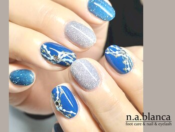 エヌエーブランカ 東白楽店(n.a.blanca)/流星ネイル☆
