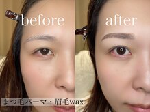 アヴァンス 光明池(AVANCE.)/SET :眉毛wax・まつ毛パーマ