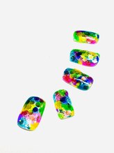 ヴォーテ(BEAUTE)/カラフルジェルネイル