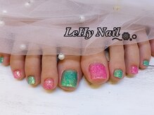 レヒネイル(LeHy nail)/フットラメネイル