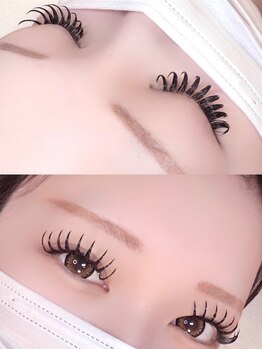 リバイン 岡山見石店(REBYNA)の写真/《口コミ高評価》独自開発した装着技術で圧倒的持続力のエクステが大人気♪価格×技術に定評有！深夜まで◎