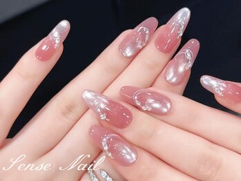 センスネイル(Sense Nail)の写真/【新規様必見】平日限定★[ワンカラ-/ラメグラ¥3980]お得なク-ポンでネイルデビュ-応援!
