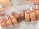 サロンシー(salon C)の写真/【特別な日に指先から写真映え】華やかで上品な仕上がりで周りと差をつけて◎ワンランク上の指先に★