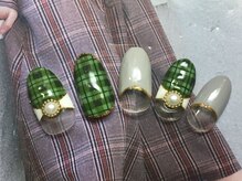 ネイル ナテュール 平塚店(Nail Nature)/ギンガムチェック