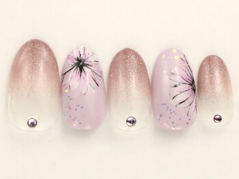 ハーティーネイル hearty nail 溝の口店/定額デザイン￥12000