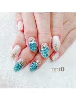アンフィルルーム(unfil room)/ドロップネイル!定額ネイル