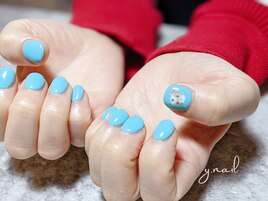 ペットのわんちゃんネイル